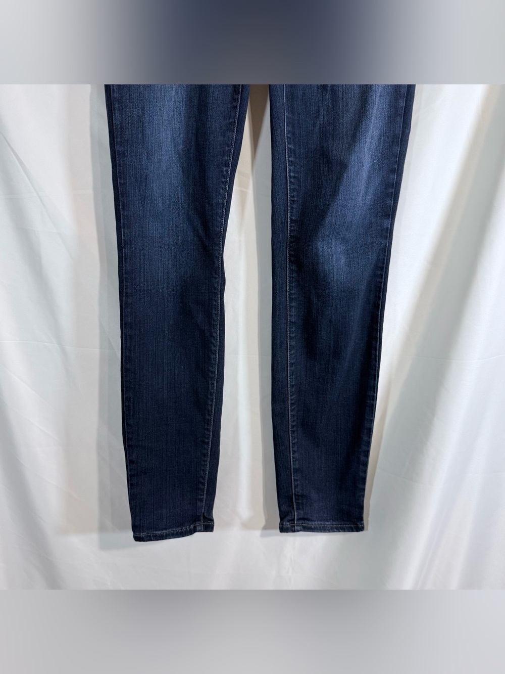 Paige "Hoxton Ultra Skinny" High Rise Dark Wash Skinny Jeans In Mona Color Sz 29 - Picture 4 of 11